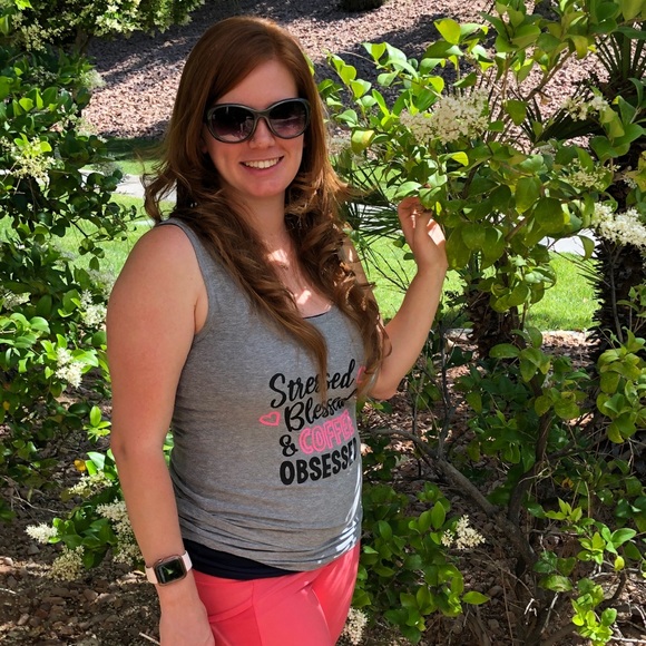 Stressed, Blessed & Coffee Obsessed Tank Top - Picture 3 of 6